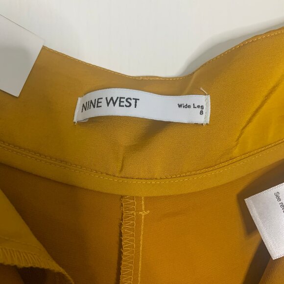 Gold Wide Leg Pants - Picture 5 of 7